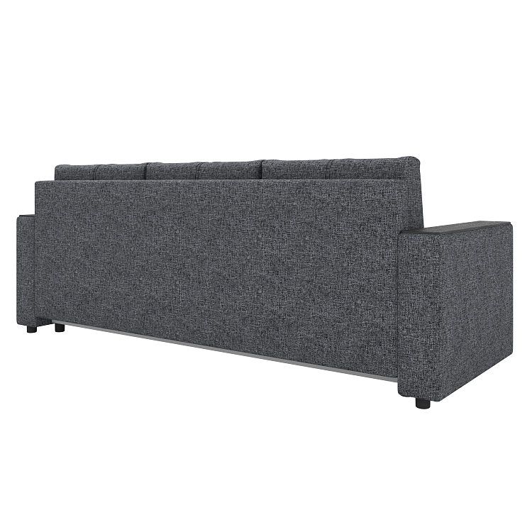 Смарт/ Диван - кровать 3-х мест рогожка серая